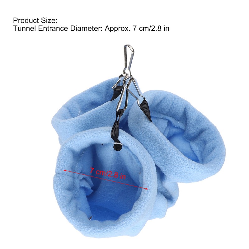 Hamster Bed Hanging Tunnel Hammock Warm Sleeping House for Rat