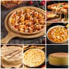 CLIVIA 12"x14" Perforated Pizza Peel with 45" Four Segment Detachable