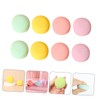 TOVINANNA Girl Makeup Tool 8pcs Compact Powder Puff Round Face