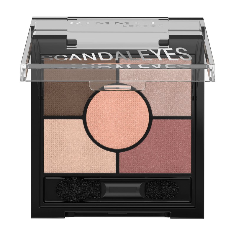 Rimmel London Scandaleyes 5 Pan Palette Eyeshadow - 003 Rose