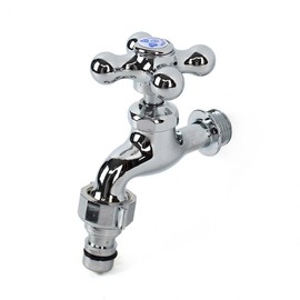 coupling cross horizontal faucet For cold water 2ea