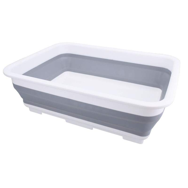AB Tools Collapsible Pet Dog Paw Cleaning Basin Pop up