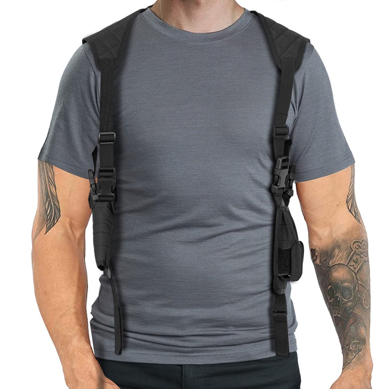 ZZY Shoulder Holster, Adjustable Vertical Gun Holster, Shoulder Holster for