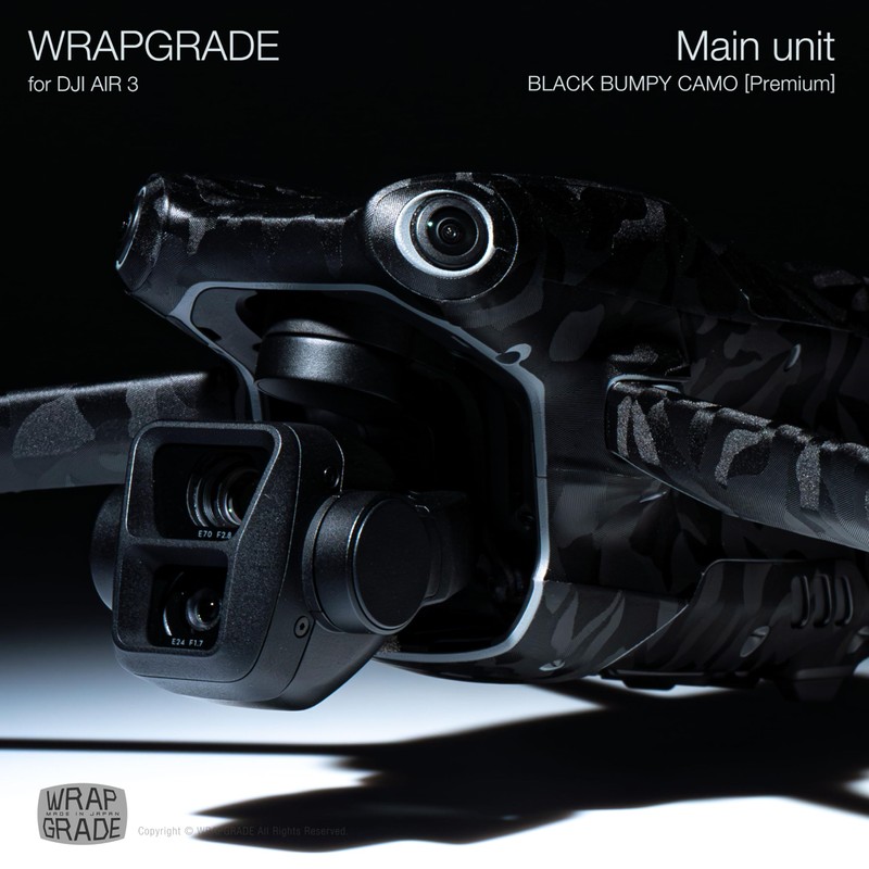 WRAPGRADE Skin Stickers Compatible with DJI Air 3 | Full