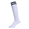 Mine Soccer Socks, Resistant to Wear, 2 Line / WT