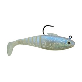 Egret Baits E-VSH40-38-09 4" Vudu Shad 3/Pk, Purple Haze