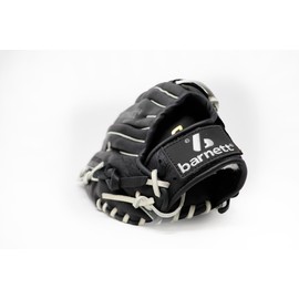 GL-120 RH competition leather baseball glove, outfield size 12, black (Left Hand Throw)