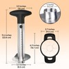 OOKUU Pineapple Corer Cutter, Stainless Steel Fruit Pineapple Peeler Slicer