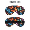 Colorful Butterflyprint Travel Office Airplane Night Sleep Shading Blindfold Adjustable