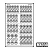 Model Kit Detail-Up Etching Plate MX050 - Gundam / 모식완조 디테일업 에칭 플레이트 MX050 - 건담
