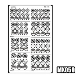 Model Kit Detail-Up Etching Plate MX050 - Gundam / 모식완조 디테일업 에칭 플레이트 MX050 - 건담