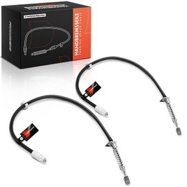 Frankberg 2 x Handbrake Cables Rear Left Right Compatible with C-Class W204 C-Class Coupe C204 C-Class T-Model S204 E-Class Cabriolet A207 Replace# 2044200985