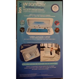 TZUMI IONUV Cell Phone UV Sanitizer & Wireless Charger BRAND NEW IN SEALED BOX