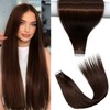 BIBHAIR Tape in Hair Extensions,20pcs 50g 24 Inch Medium Auburn