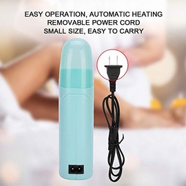 Calentador De Cera, Roll On Wax Depilatorio, Calentador De Cera Profesional Enrollable, Máquina De Cera Depilatoria Con Base De Calentador, Para Rostro, Axilas, Piernas, Bikini
