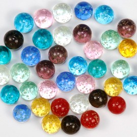 Pack of 40 Children's Glass Marbles, Glow in the Dark, Marble Track Game, Marble Games for Children for Marble Track Game, Glass Marbles Colourful for Boys and Girls