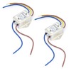 Pack of 2 EMI Filter, CW1B-10A-L(040) Single-Phase Filter, 250 V
