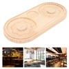 Salt Rimmer Pine Wood Sugar Rimmer Waterproof Holder Bar Tool