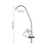 28 cm Kitchen Tap, 1/4 Inch Gooseneck Tap Kitchen Zinc