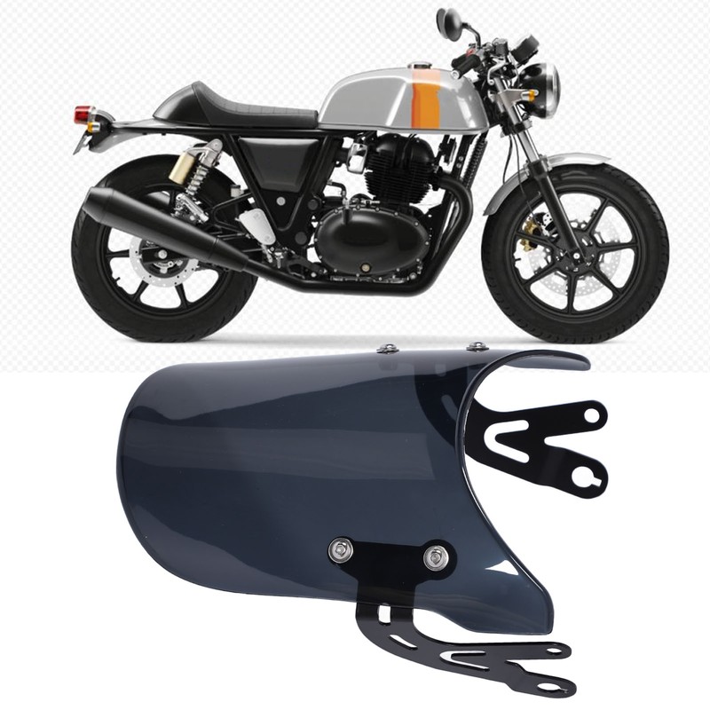 Motorcycle Windshield Windscreen Noise Reduction Protective Wind Deflector for Interceptor
