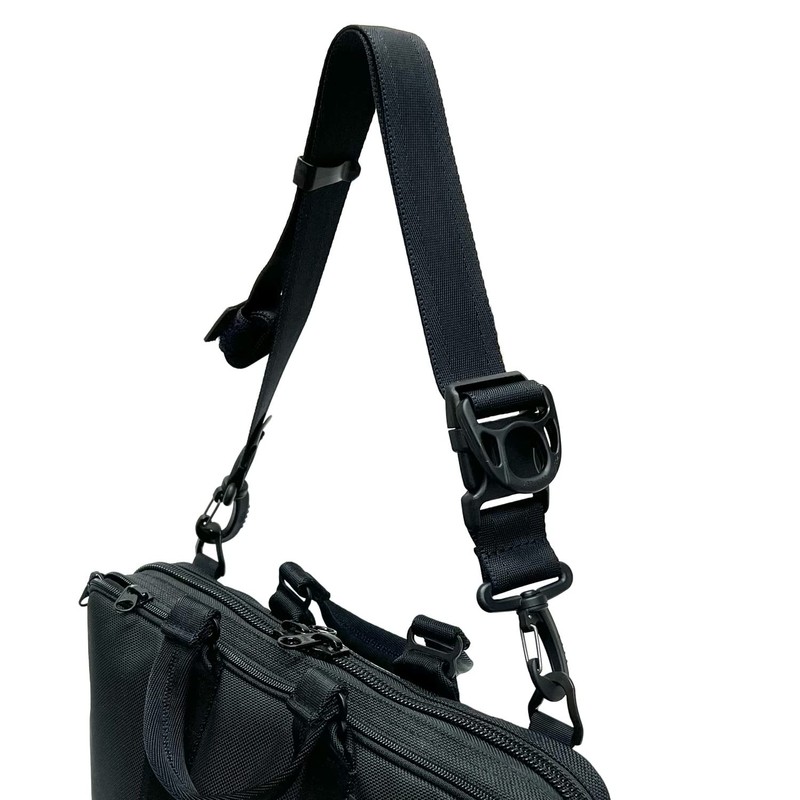 DIAGNL REPLACEMENT STRAP Elastic Shoulder Strap for Bags, Black