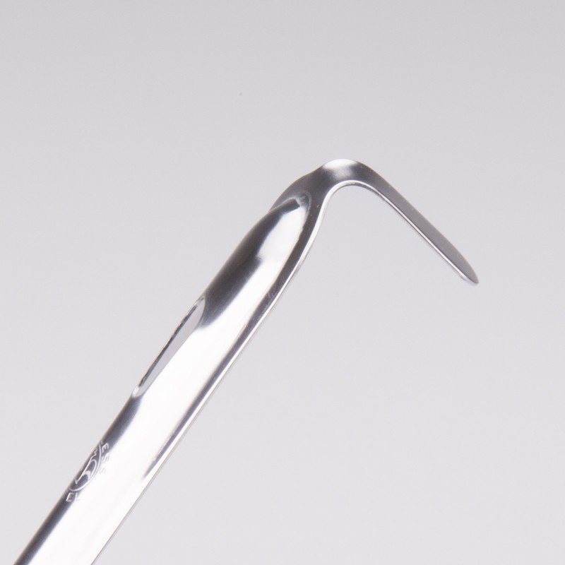 MT ステンレス うどん杓子 特大 カギ付