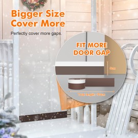 GRIFEMA GA4102 Brown draft excluder for doors draft excluder strip for Windows doors draught excluder for Noise Proof door sealing strip for keeping out cold