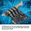 PCI E to USB 3.0 Expansion Card 5GB Transmission 4