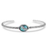 Montana Silversmiths World's Feather Turquoise Cuff Bracelet