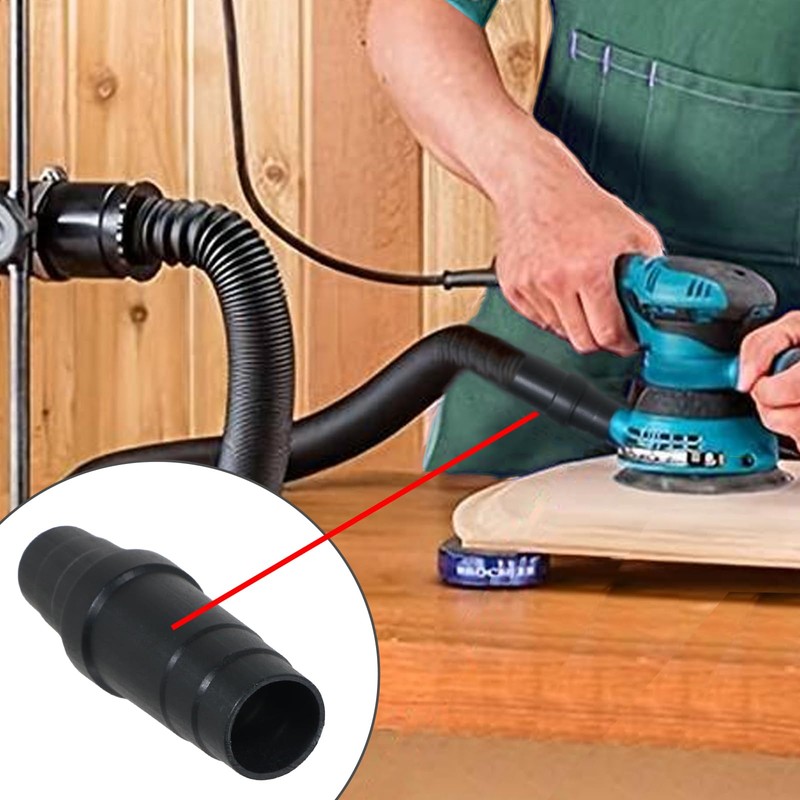 Spares2go Tool Adapter for Makita Vacuum Hose Adaptor Dust Port