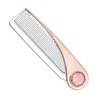 ADOFUN Folding Hair Comb, Rose Gold Comb, Prevents Tangles, Lock