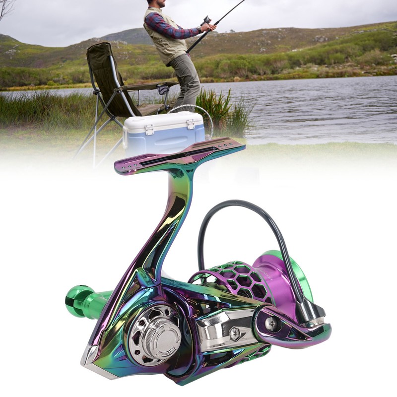 Fishing Reel 13+1BB Carbon Lightweight Compact Hollowed Shallow Cup Diagonal