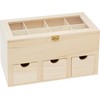 Wooden Tea Box Tea Box Tea Bag Storage Box with