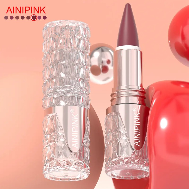 Ainipink Labial Mate 1 Pieza Con Fácil Aplicación