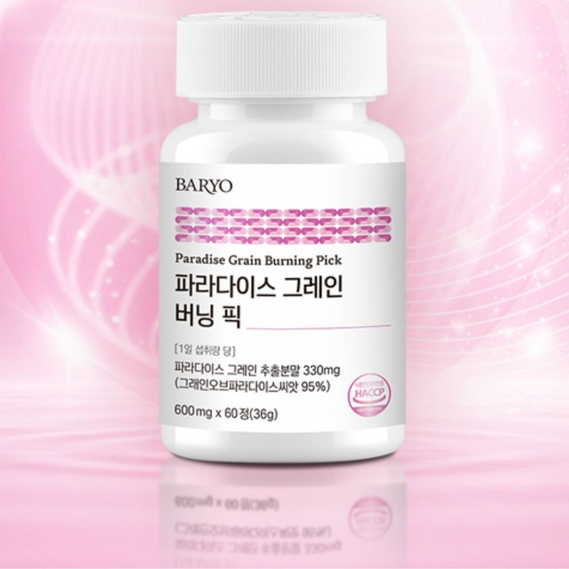 BARYO Paradise Grain Grain Burning 6 Paradol 60 tablets, 6