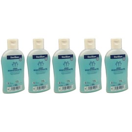 Sterillium Pack of 5 100 ml Each = 500 ml Lab Coat Bottle in Practical Economy Set