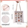 JYTAPP Octopus Tote Bag Octopus Lover Gifts Octopus Knowledge Canvas