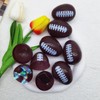 animacoser 12 PCS Rugby Easter Egg Fillable Sport Easter Basket