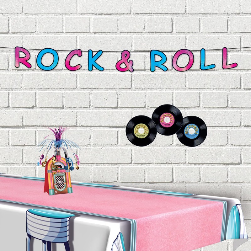 Beistle , 2 Piece Jukebox Centerpieces, 15''