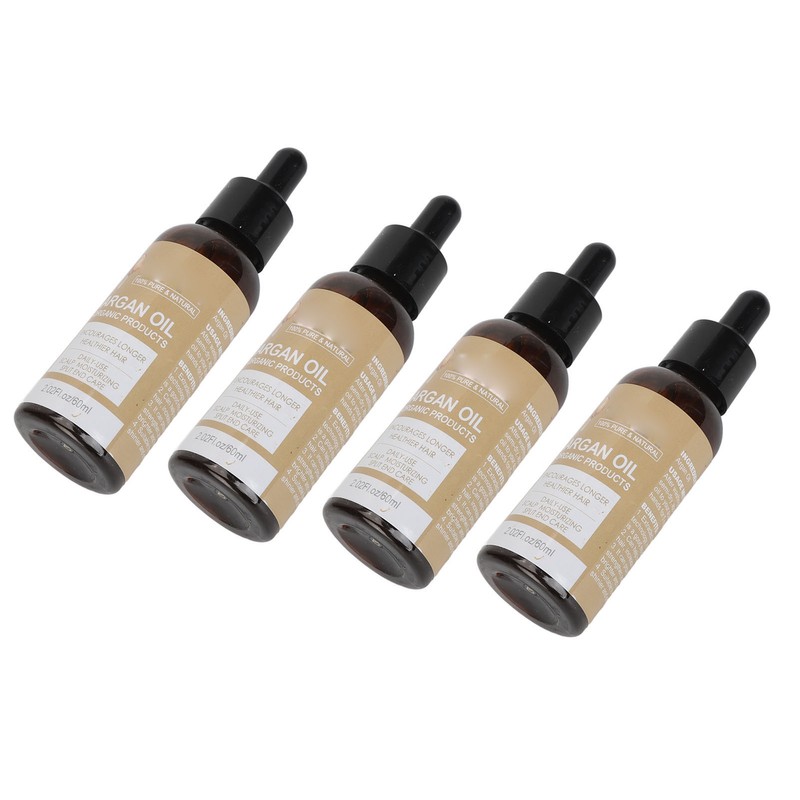 4pcs Argan Oil Hair Growth Serum Boost Thin Hair Increase
