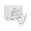 HISTORY COMPANY Luxury Crystal Double Rocks Glass, 2-Piece Set, Crafted