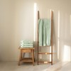 SALBAKOS 4-Piece 100% Turkish Cotton Bath Towels, 27x54 inch, Seafoam