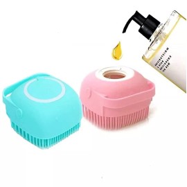 Aolans Cepillo De Silicona Para El Cuerpo Del Baño, Esponja Exfolia