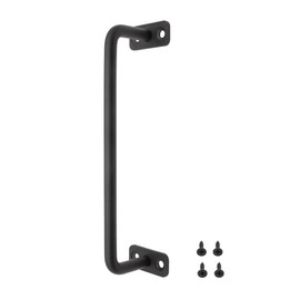 Natural Goods Berlin 1 x Hairpin Sliding Door Handle Barn Door Hardware, Metal, Powder-Coated, Barn Door, Kitchen Door, Room Divider (HAIRPIN, Black)