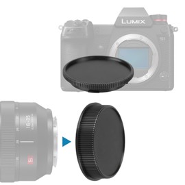 LT Camera Body and Rear Lens caps,Compatible with SL2,SL(Typ 601),TL,T,CL,S1,S1R,S1H,S5 Cameras and SL 90-280mm f/2.8-4,16-35mm f/3.5-4.5 ASPH.50mm f/1.4 ASPH,14-24mm F2.8,35mm F1.2 Lens