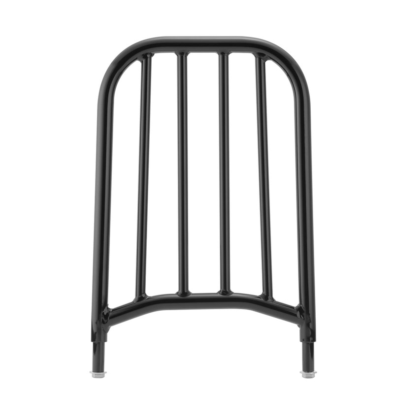 Mofun Black Backrest Sissy Bar Luggage Rack Compatible with Indian