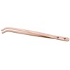 Copper Tongs, Curved, 8-1/2 Inches