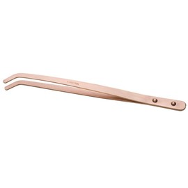 Copper Tongs, Curved, 8-1/2 Inches