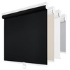 ChrisDowa Cordless Blackout Roller Shades for Windows, Thermal Insulated UV