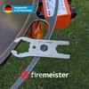 firemeister Stainless Steel Gas Bottle Key, Multi Function Gas Bottle